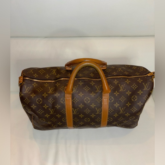 Authentic Louis Vuitton Keepall Bandoulière 45 Monogram Canvas Duffle Bag Travel - Picture 2 of 13